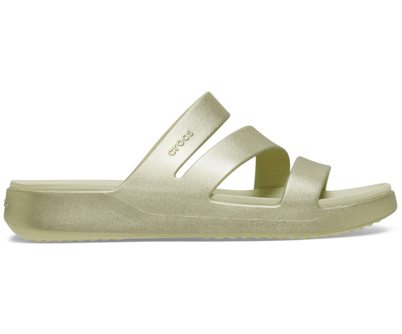 Getaway Metallic Strappy Champagne Women Sandal