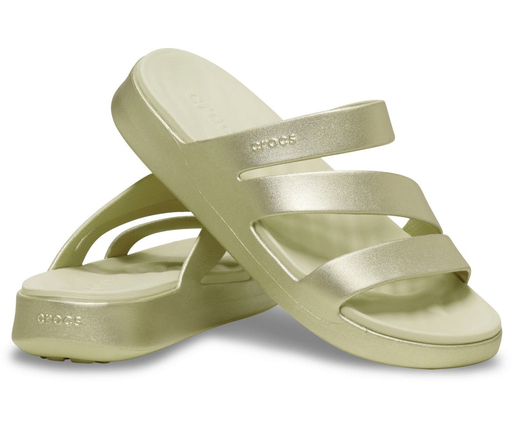 Getaway Metallic Strappy Champagne Women Sandal