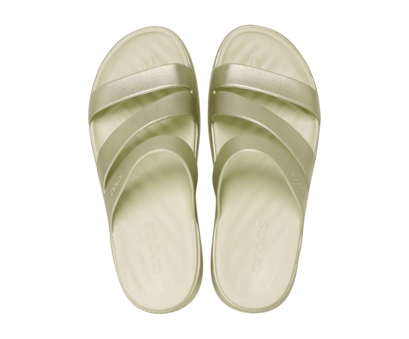 Getaway Metallic Strappy Champagne Women Sandal