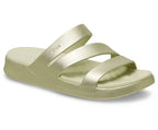 Getaway Metallic Strappy Champagne Women Sandal