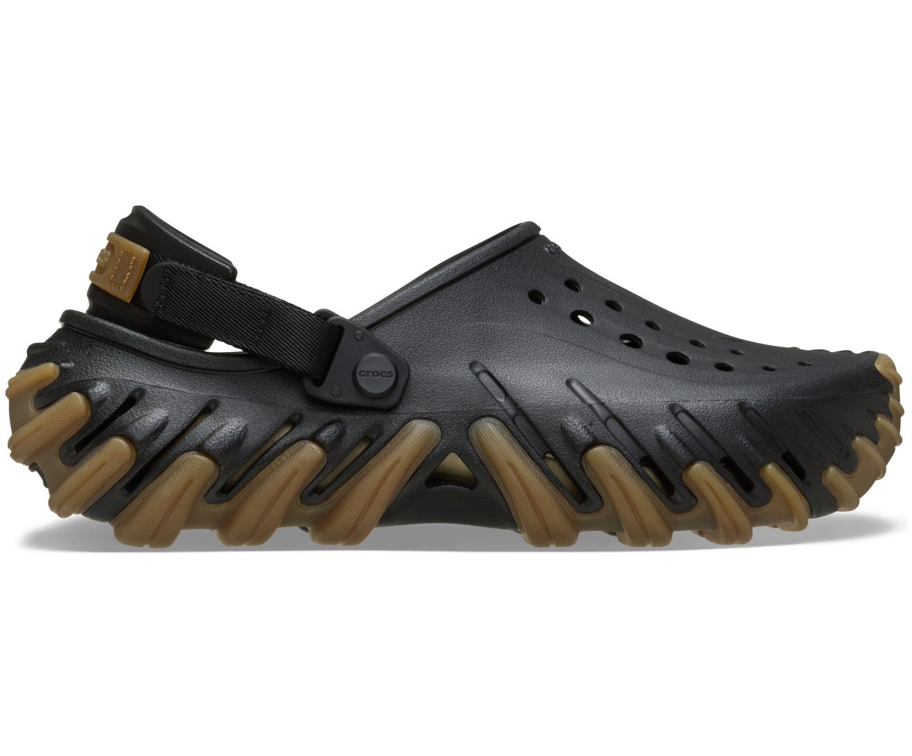 Echo Gum RO Black Unisex Clog