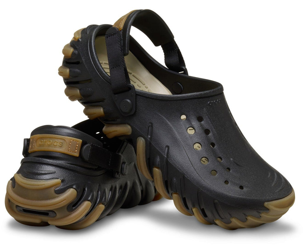 Echo Gum RO Black Unisex Clog