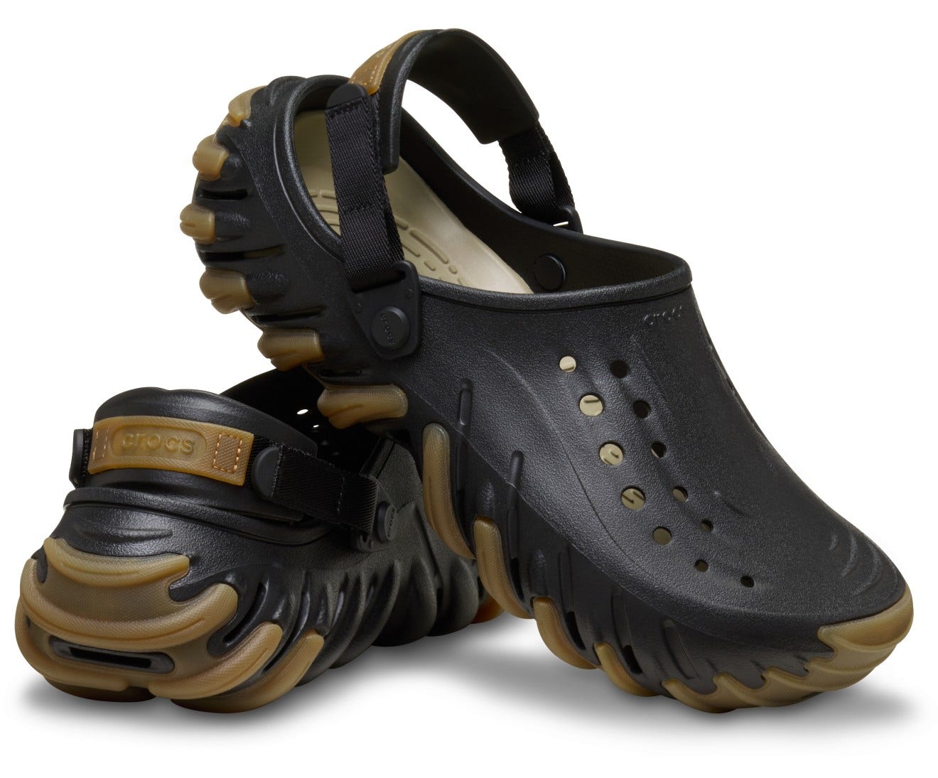 Echo Gum RO Black Unisex Clog