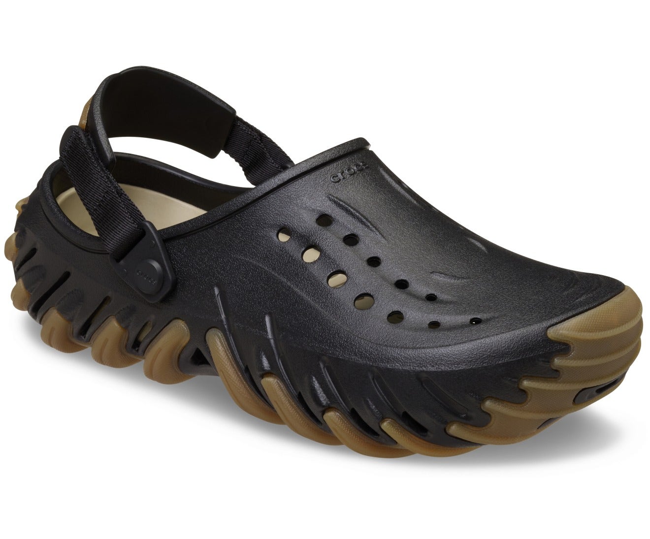 Echo Gum RO Black Unisex Clog