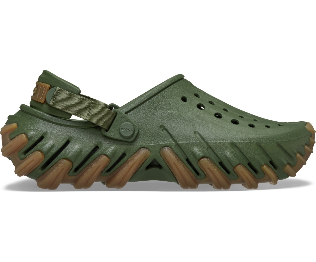 Echo Gum RO Army Green Unisex Clog