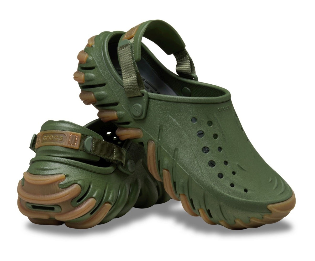 Echo Gum RO Army Green Unisex Clog