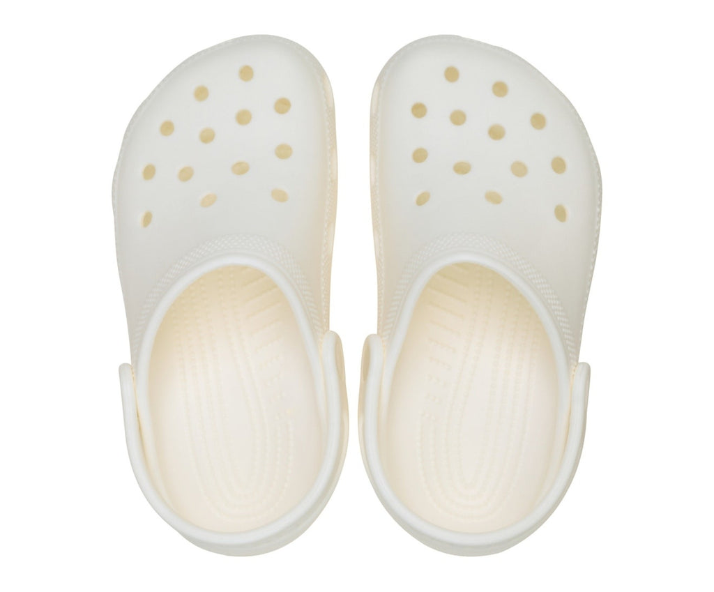 Classic Glow Glow Green Kids Clog