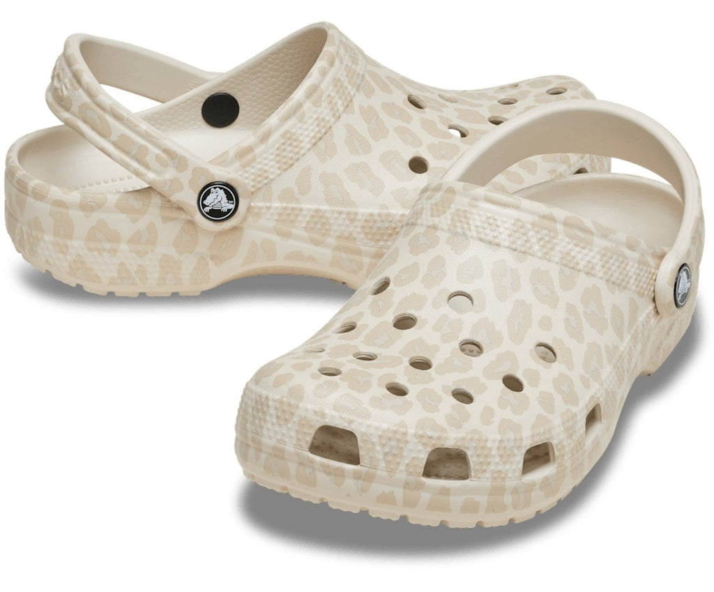 Classic Animal Unisex Almond Tint/Leopard Clog
