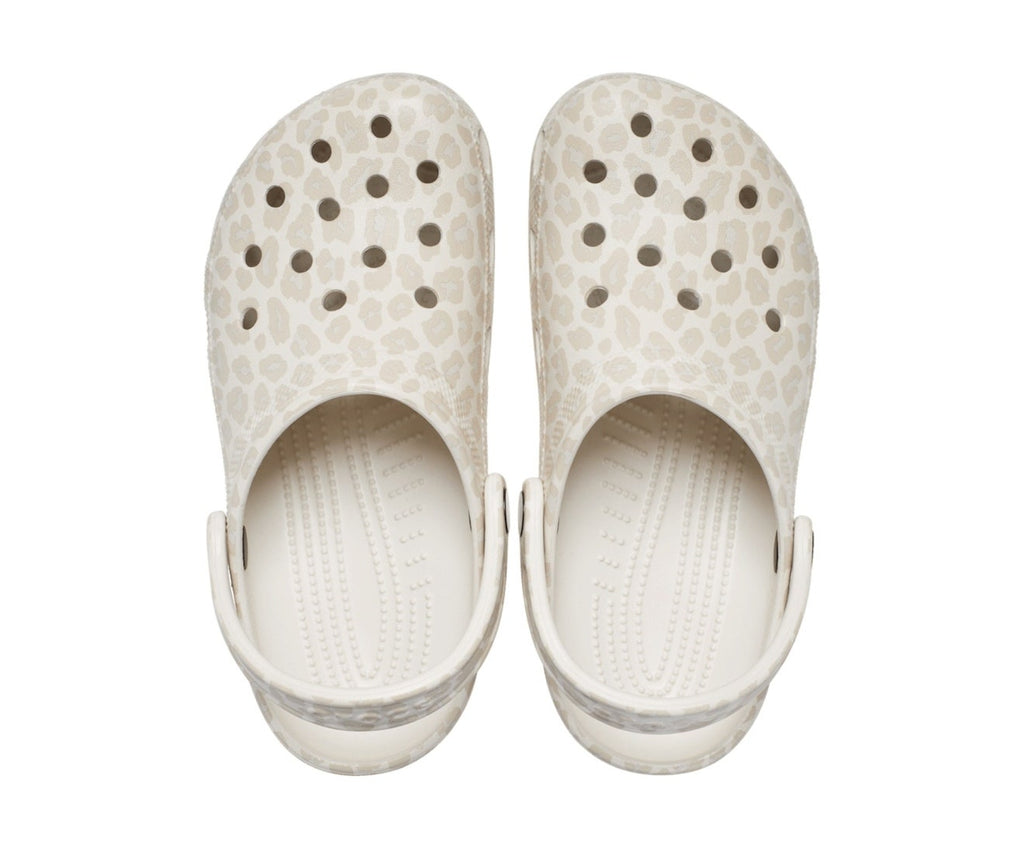 Classic Animal Unisex Almond Tint/Leopard Clog