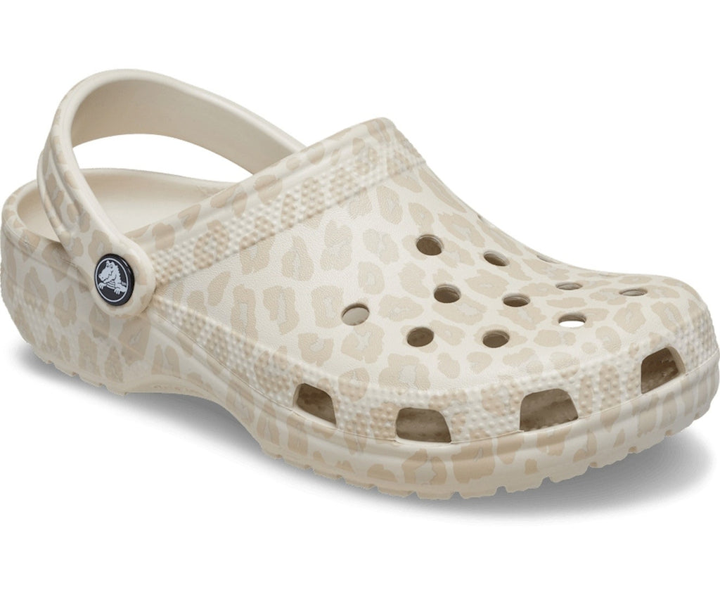 Classic Animal Unisex Almond Tint/Leopard Clog