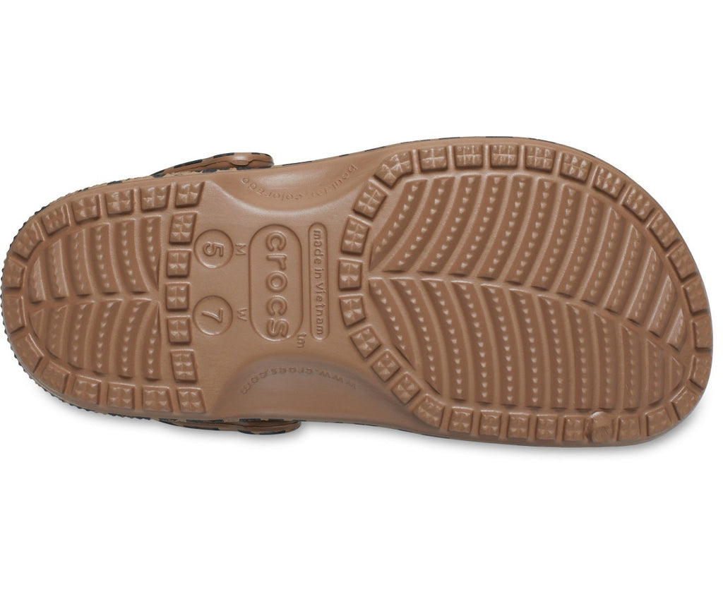 Classic Animal Unisex Sepia/Leopard Clog