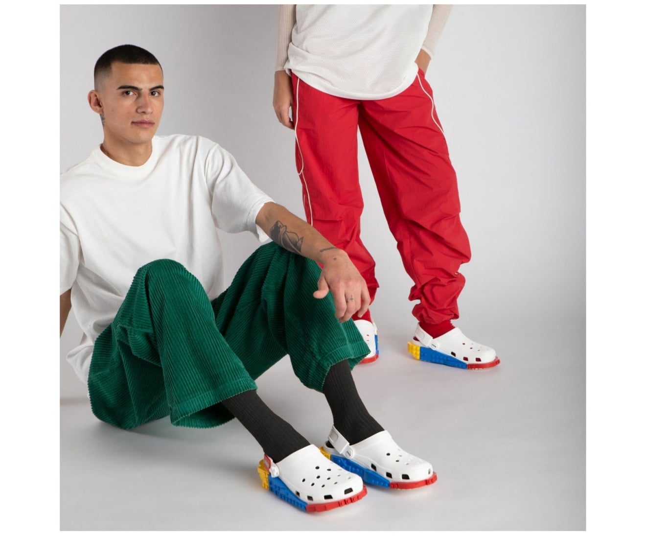 LEGO® Creativity Unisex White Clog