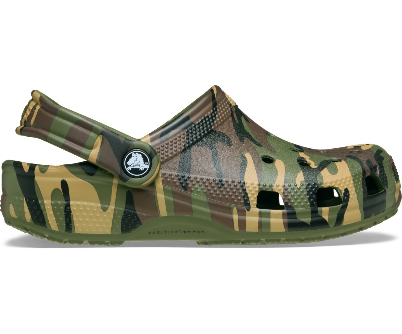 Classic Camouflage Kids Army Green/Multi Clog