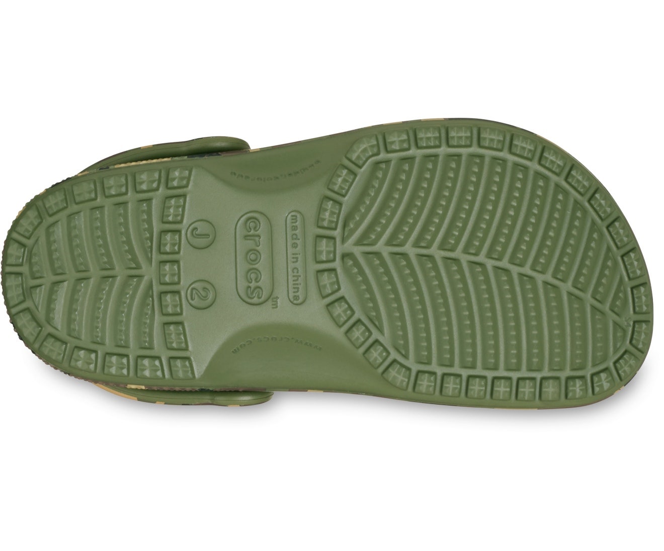 Classic Camouflage Kids Army Green/Multi Clog