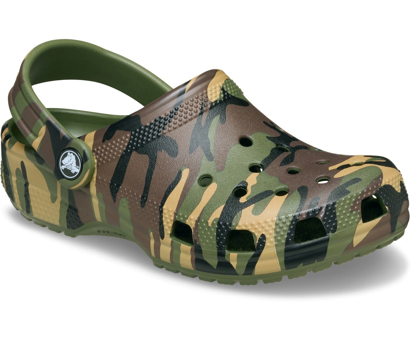 Classic Camouflage Kids Army Green/Multi Clog