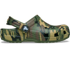 Classic Camouflage Toddler Army Green/Multi Clog
