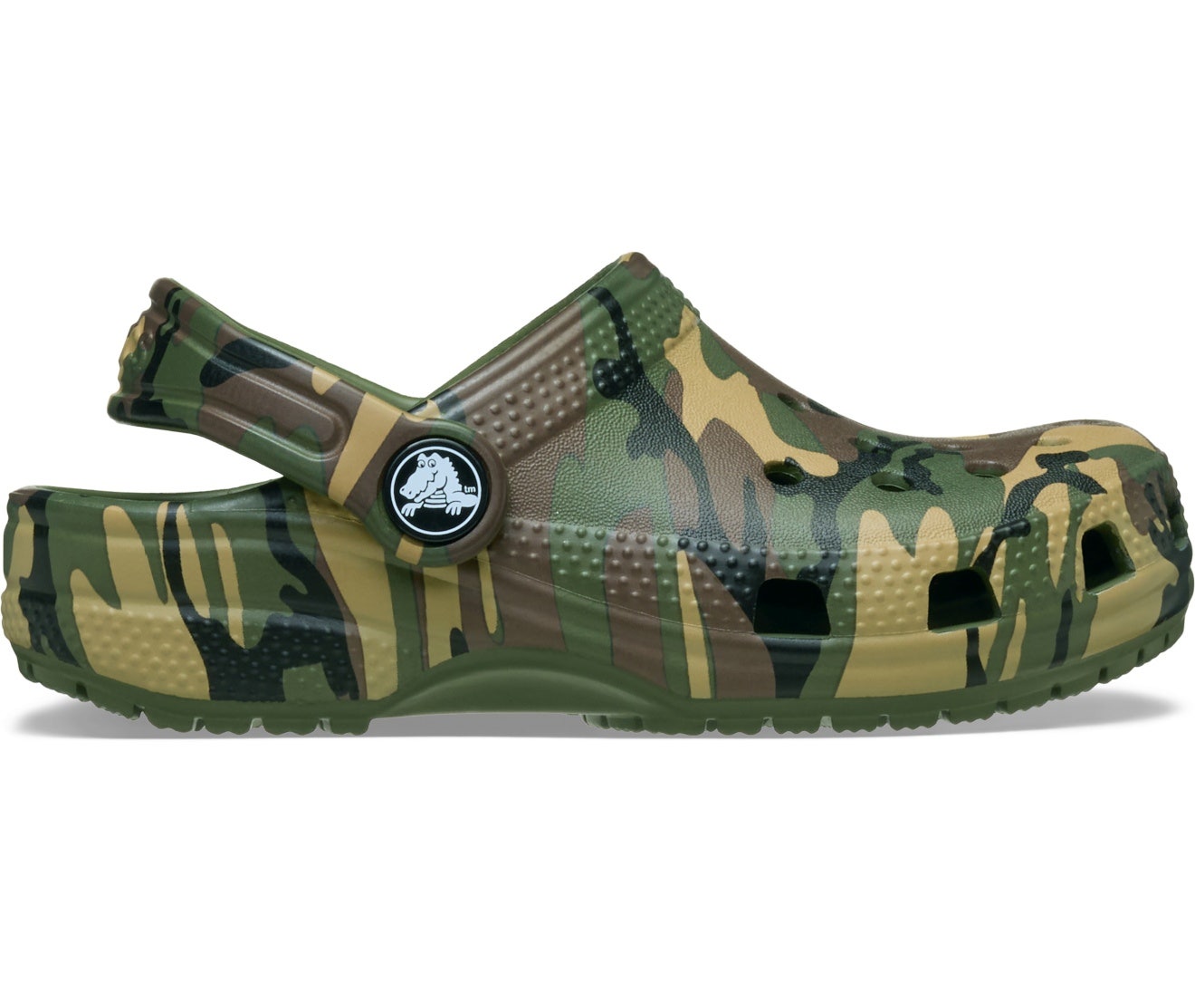 Classic Camouflage Toddler Army Green/Multi Clog
