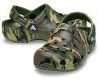 Classic Camouflage Toddler Army Green/Multi Clog