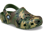 Classic Camouflage Toddler Army Green/Multi Clog