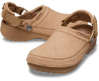 Classic Crafted Vegan Suede Unisex Milk Chocolate Clog