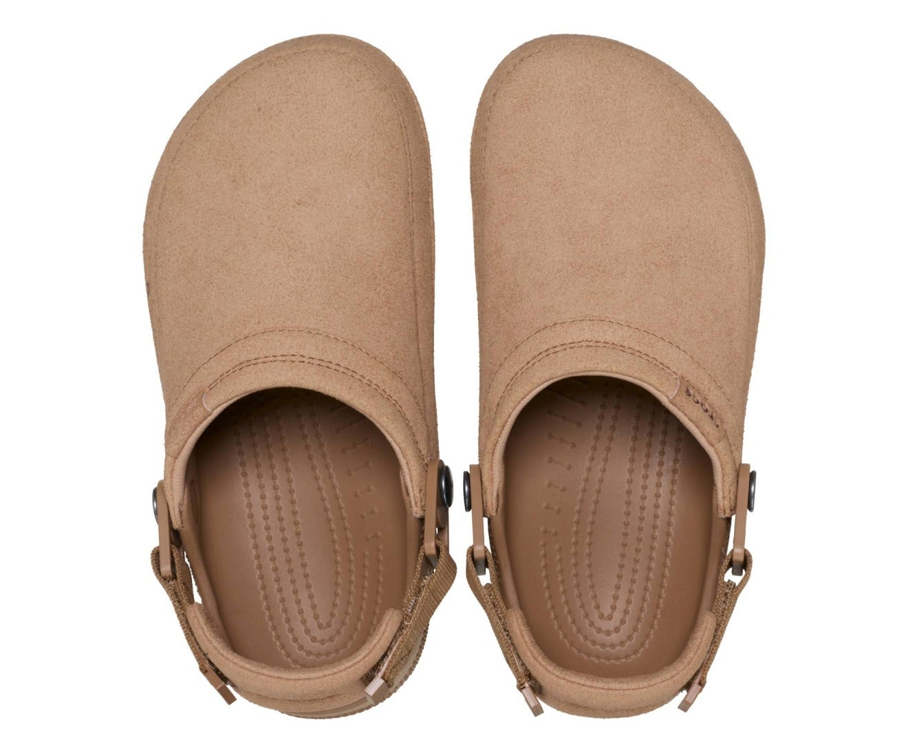 Classic Crafted Vegan Suede Unisex Milk Chocolate Clog