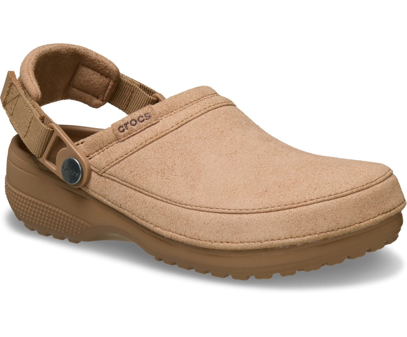 Classic Crafted Vegan Suede Unisex Milk Chocolate Clog