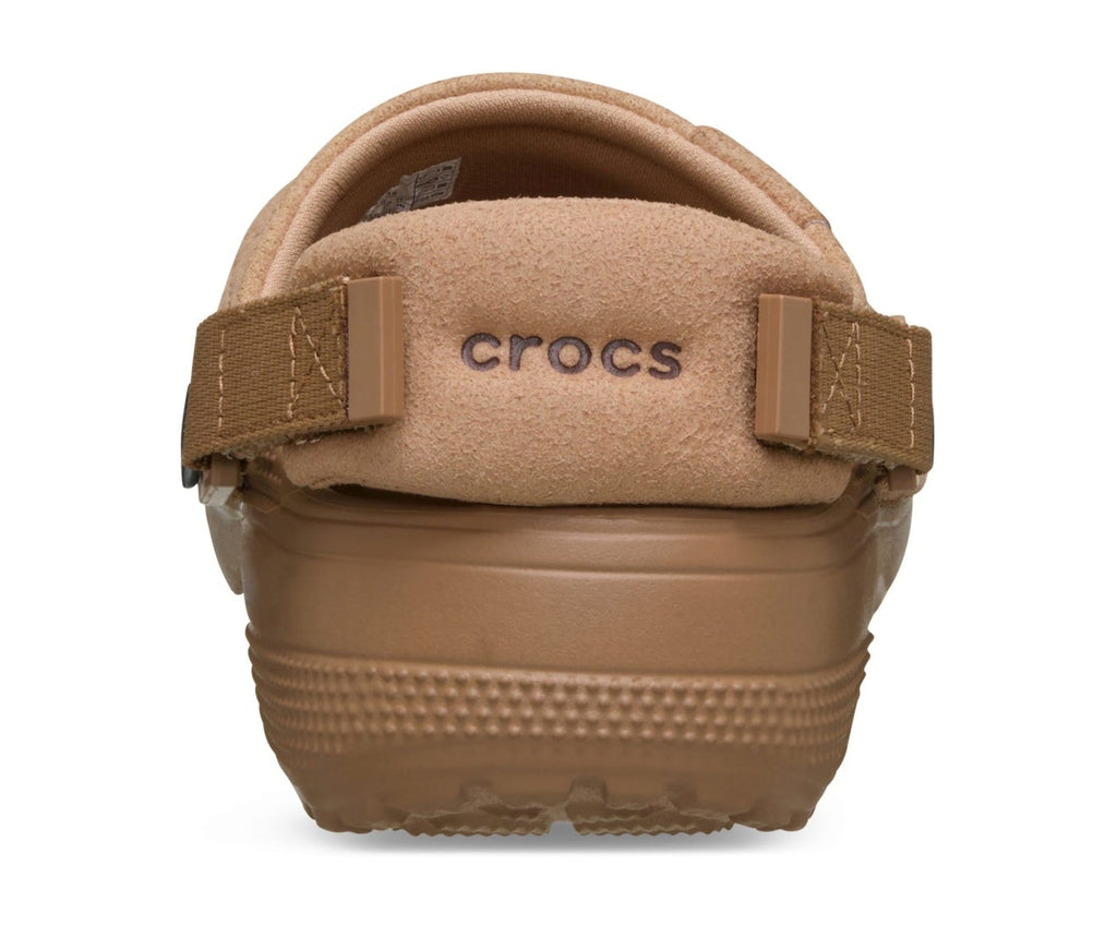 Classic Crafted Vegan Suede Unisex Milk Chocolate Clog