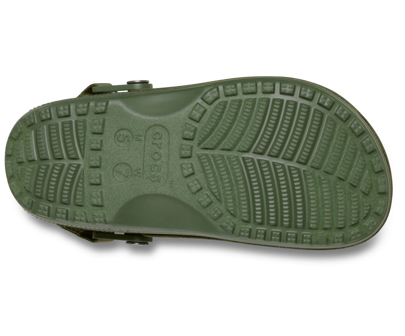 Classic Crafted Vegan Suede Unisex Army Green Clog