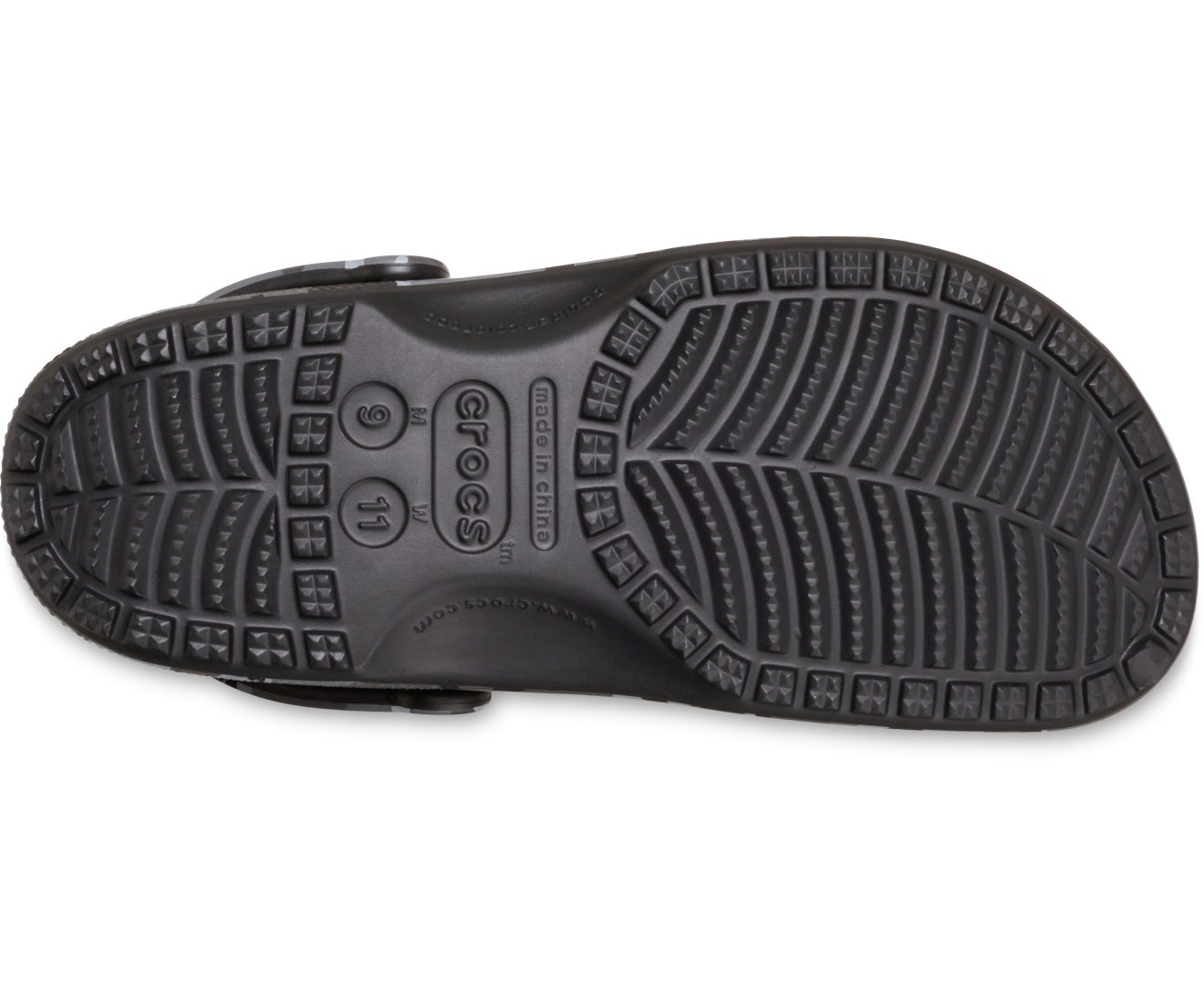 Classic Camouflage Unisex Black/Slate Grey Clog
