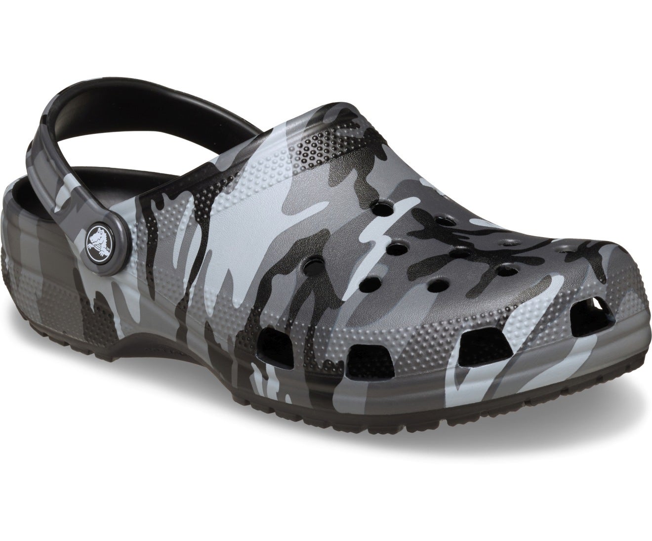 Classic Camouflage Unisex Black/Slate Grey Clog