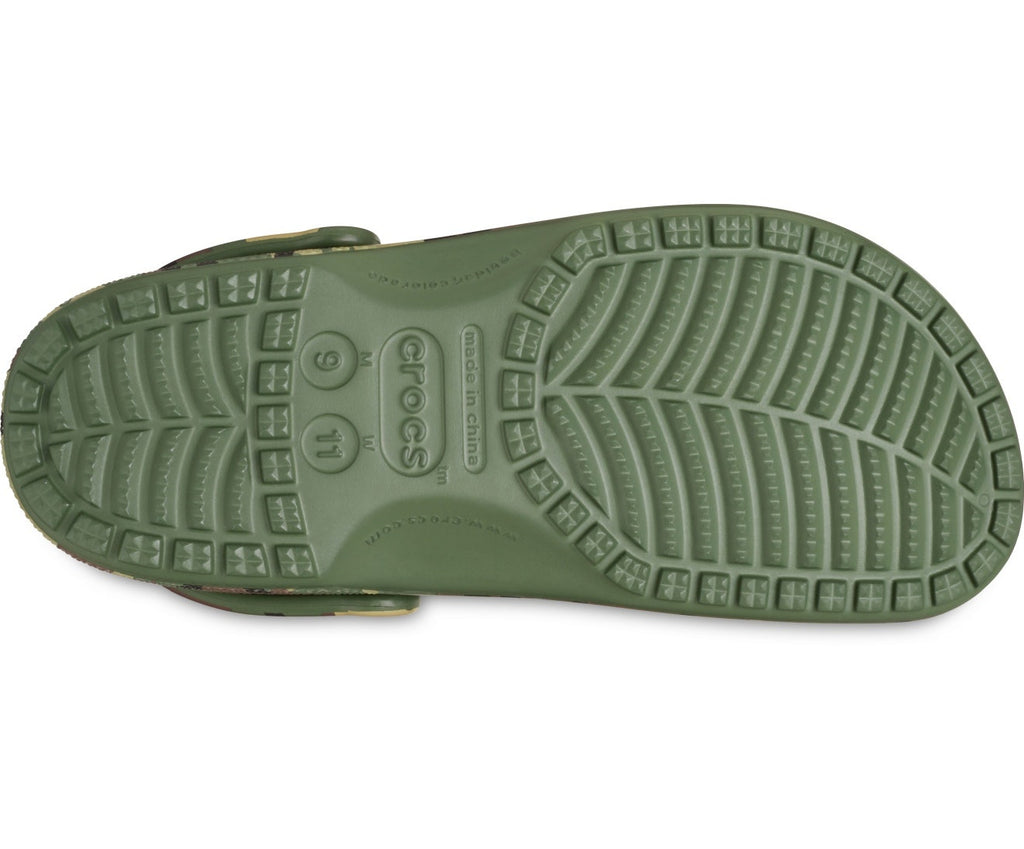 Classic Camouflage Unisex Army Green/Multi Clog