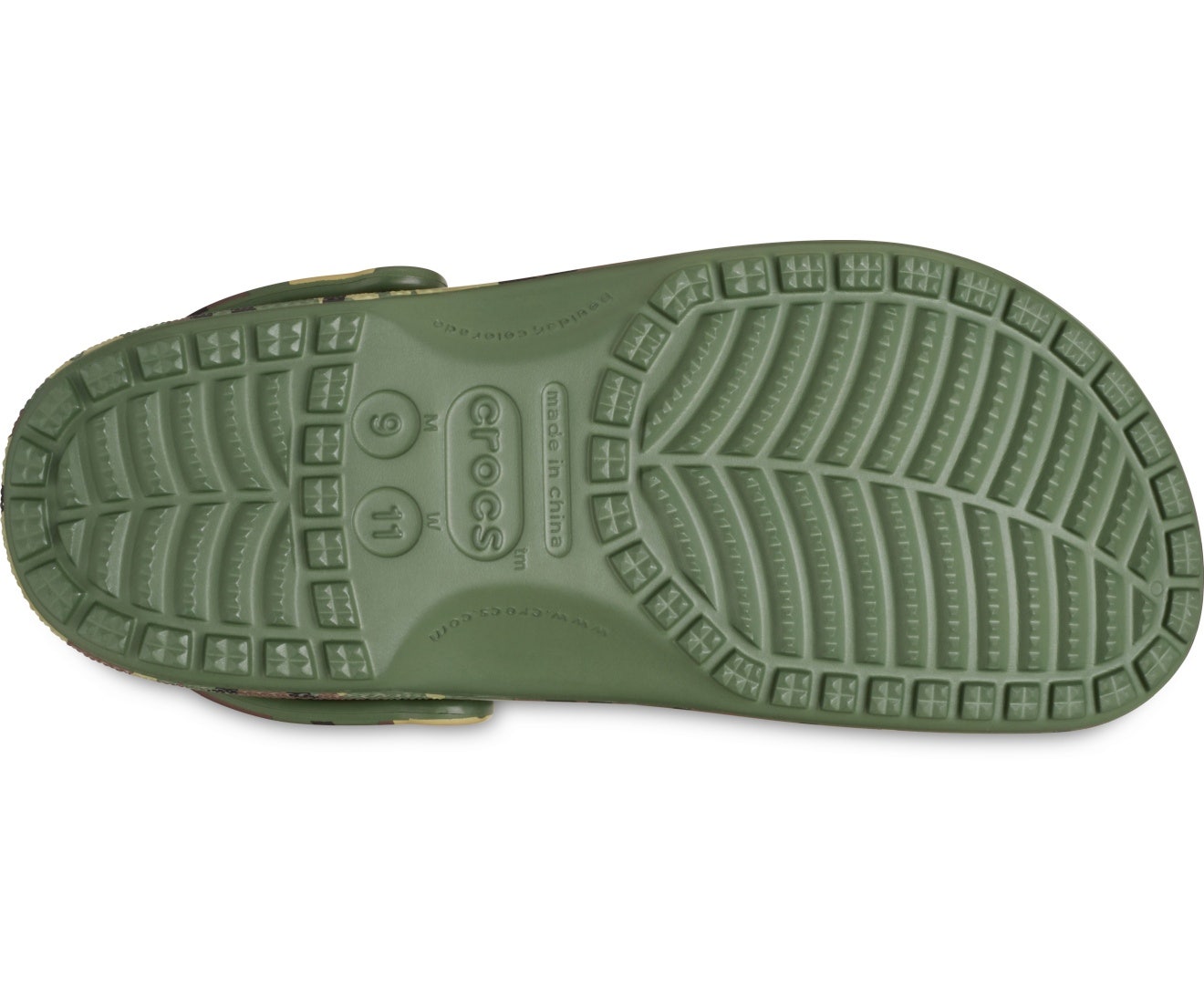 Classic Camouflage Unisex Army Green/Multi Clog