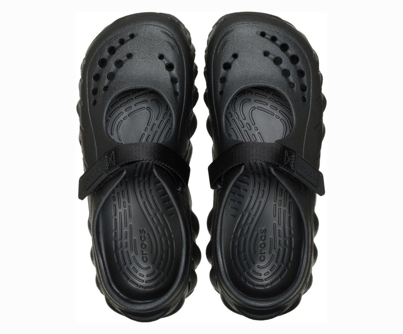 Echo Mary Jane Black Women Clog