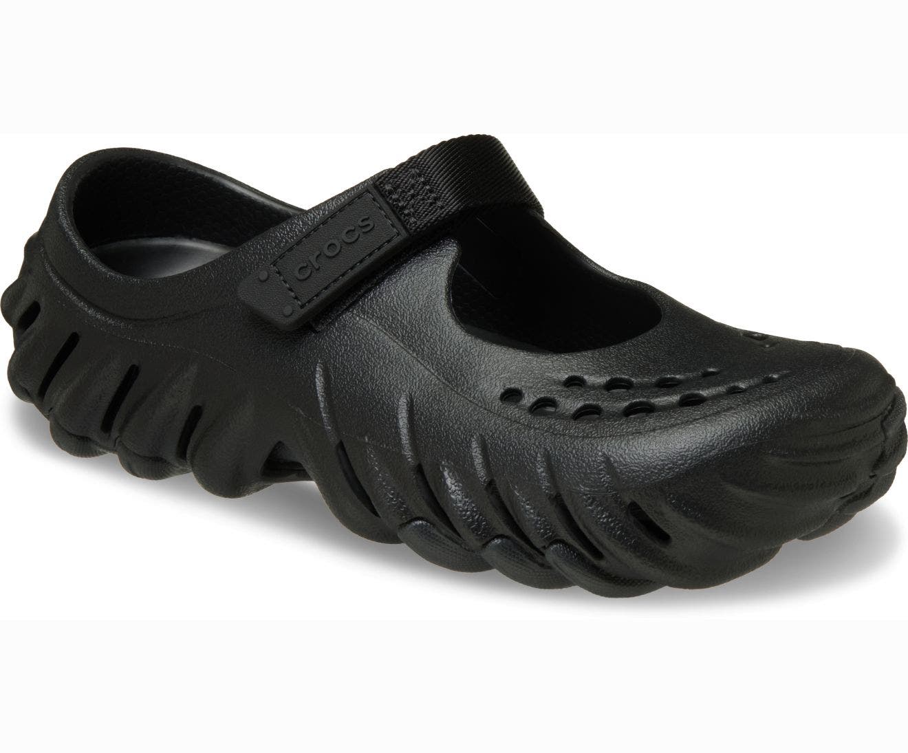 Echo Mary Jane Black Women Clog