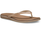 Miami Jelly Round Toe Milk Chocolate Jelly Women Flip
