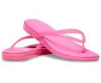 Miami Jelly Round Toe Pink Lemonade Jelly Women Flip