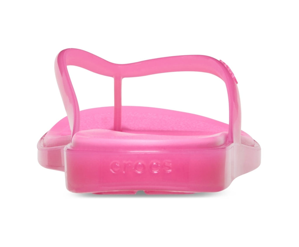 Miami Jelly Round Toe Pink Lemonade Jelly Women Flip