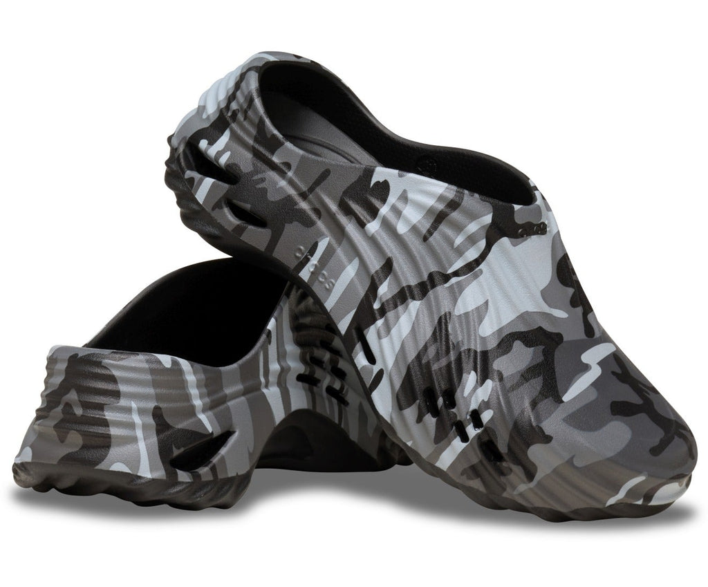 Echo Camo Wave Black/Slate Grey Unisex Clog