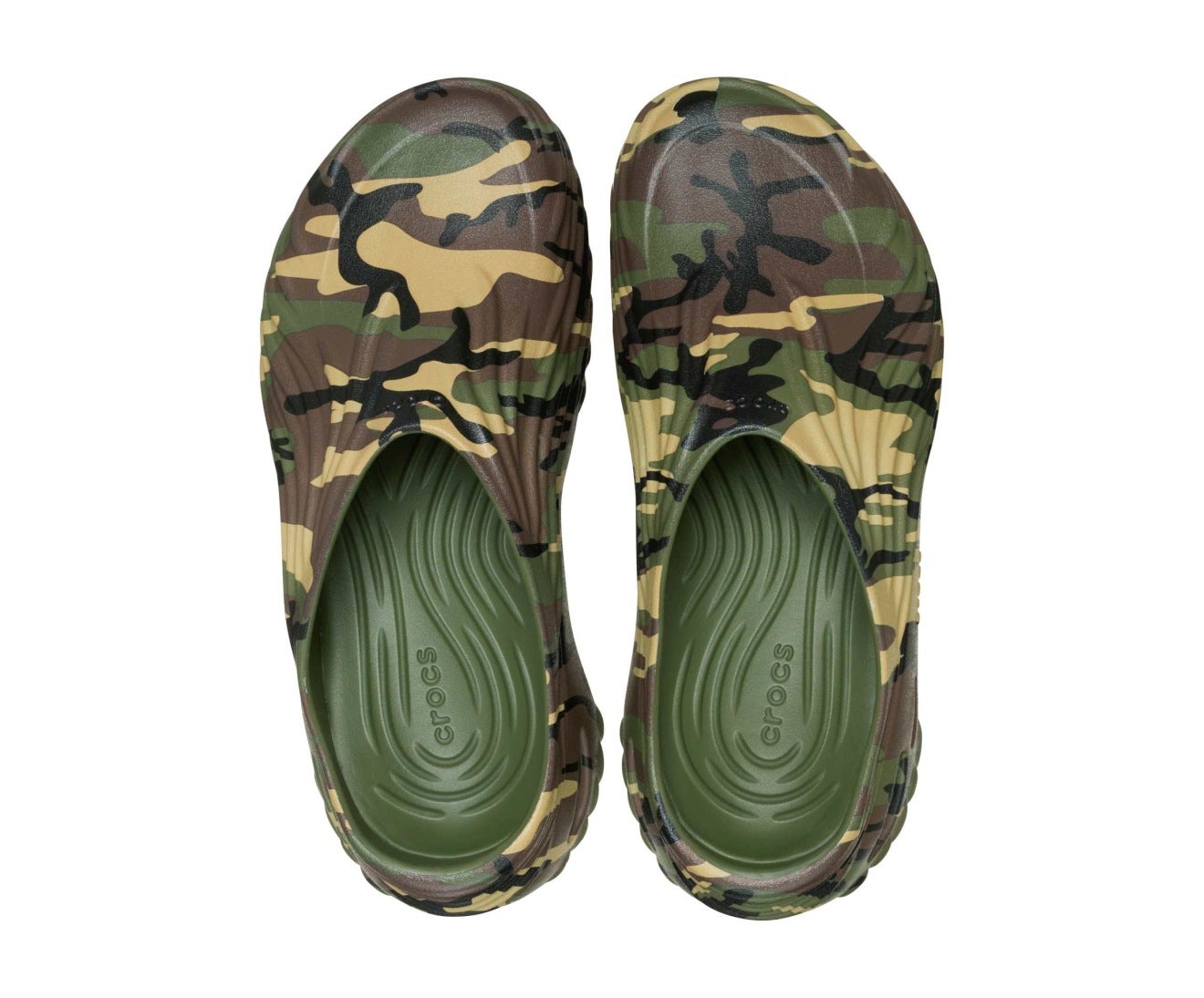 Echo Camo Wave Army Green/Multi Unisex Clog