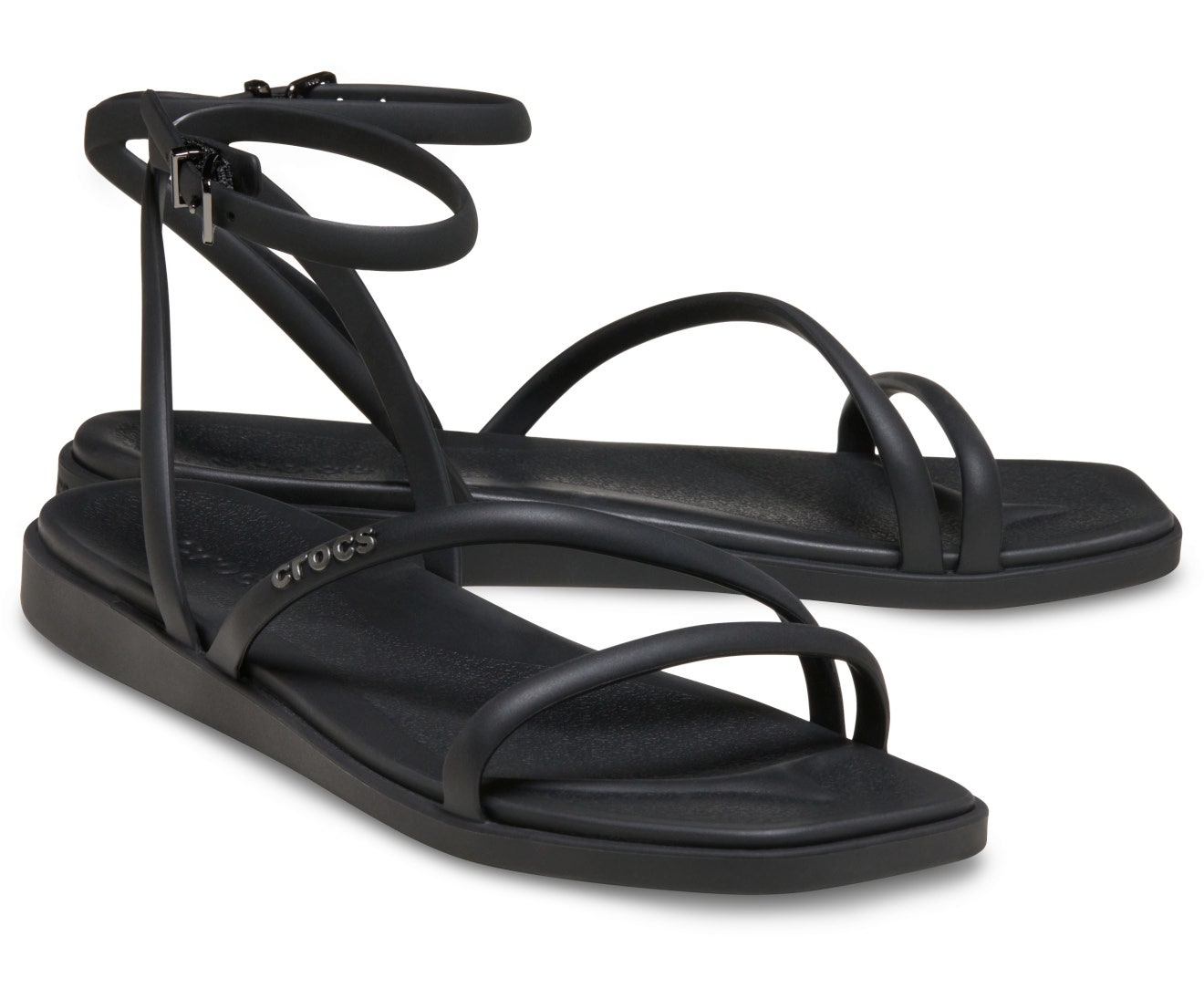 Miami Ankle Strap Women Black Sandal