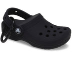 Classic Clog Pouch Bag Charm Black