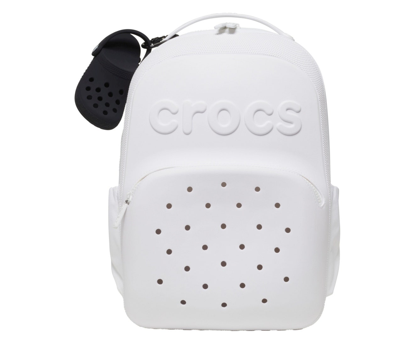 Classic Clog Pouch Bag Charm Black