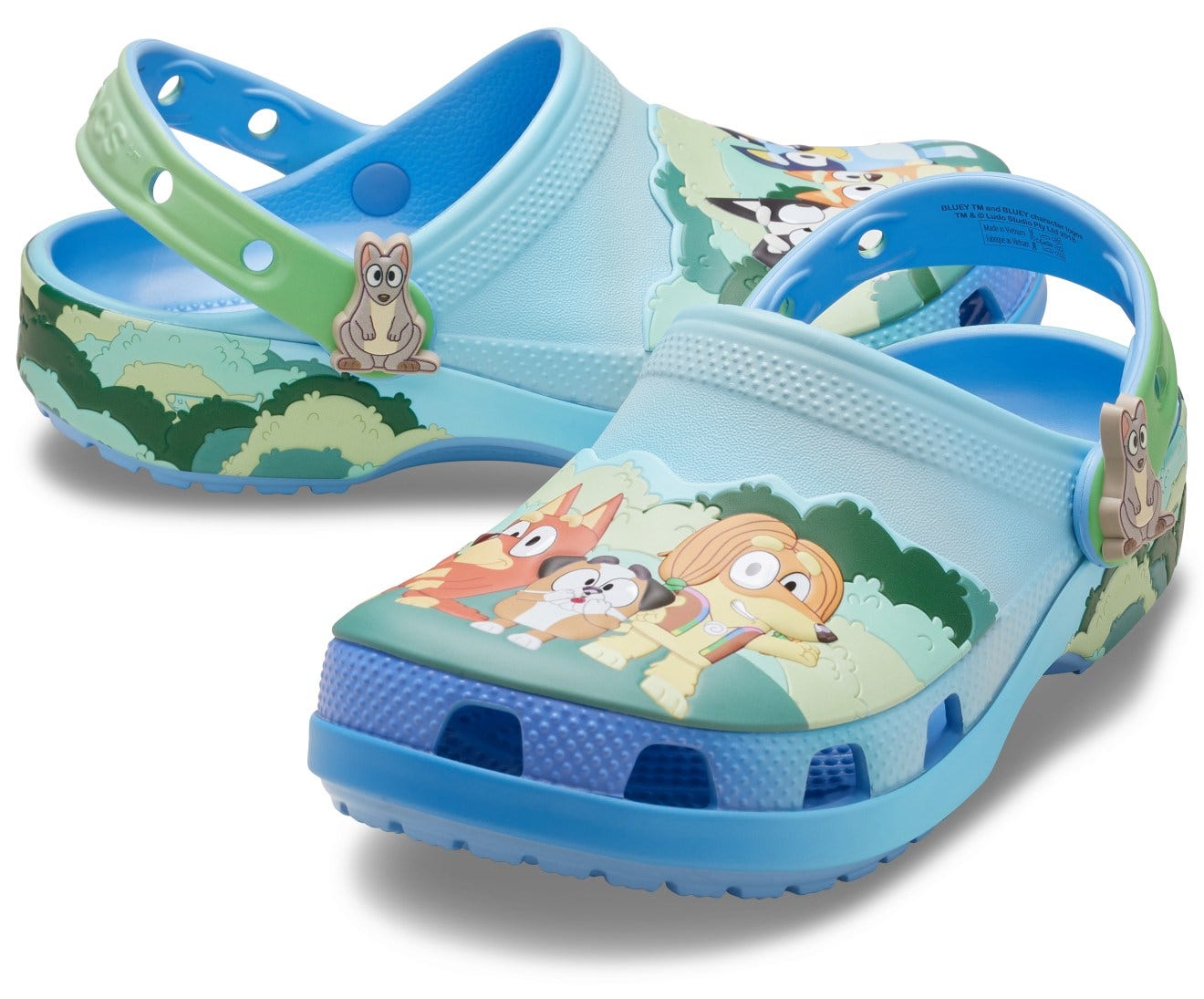 Bluey Classic Multi Toddler Clog