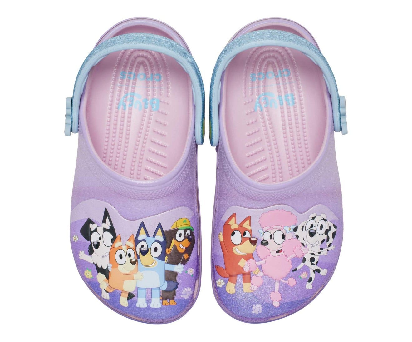 Bluey Classic Multi Pink Toddler Clog