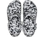 Classic Confetti Unisex Black/White Clog