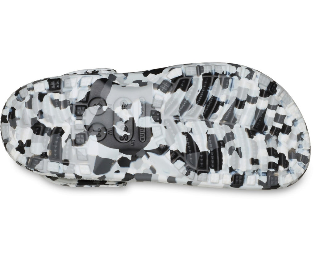 Classic Confetti Unisex Black/White Clog
