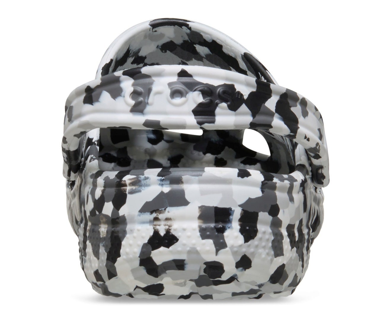 Classic Confetti Unisex Black/White Clog