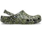 Classic Confetti Unisex Army Green/Multi Clog