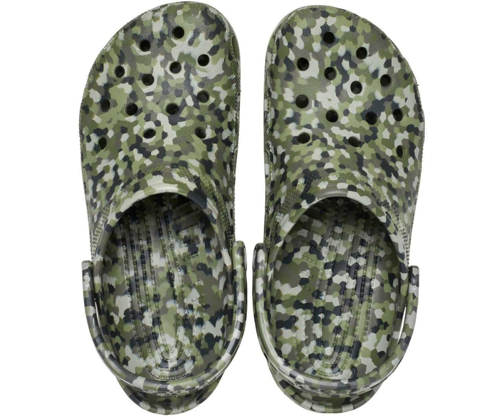 Classic Confetti Unisex Army Green/Multi Clog