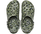 Classic Confetti Unisex Army Green/Multi Clog